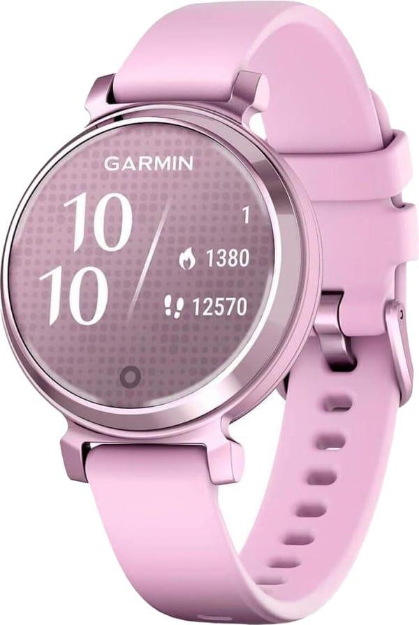 Розумні годинники Garmin Lily 2 Metallic Lilac with Lilac Silicone Band (010-02839-01/21) фото 1
