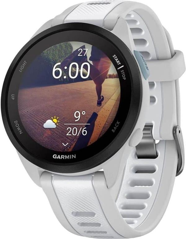 Смарт-годинники Garmin Forerunner 165 Mist Gray/Whitestone (010-02863-21/A1) фото 1