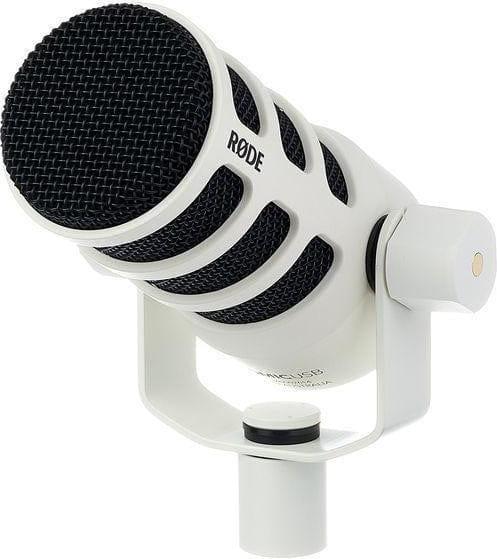 Rode PodMic USB White (PODMICUSBW) PC/streaming/podcast microphone photo 1