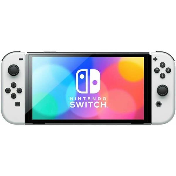 Portable gaming console Nintendo Switch OLED with White set Joy-Con photo 1