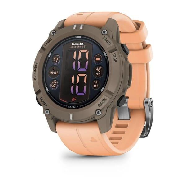 Смарт-годинники Garmin Descent G2 Paloma with Shell Pink Band (010-02986-01) фото 1