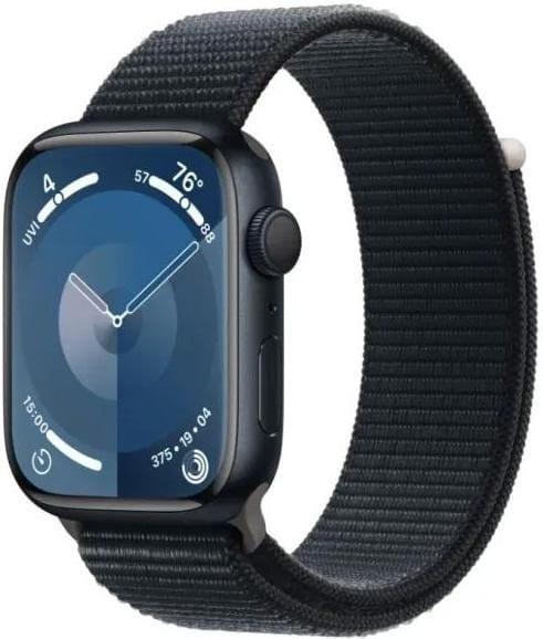 Smartwatch Apple Watch Series 9 GPS 45mm Midnight Aluminum Case w. Midnight S. Loop (MR9C3) photo 1