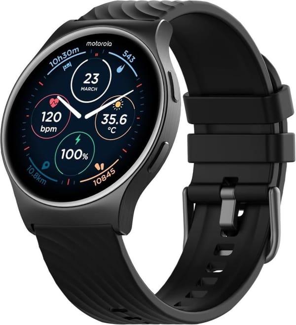 Смарт-годинники Motorola Moto Watch 120 Phantom Black фото 1