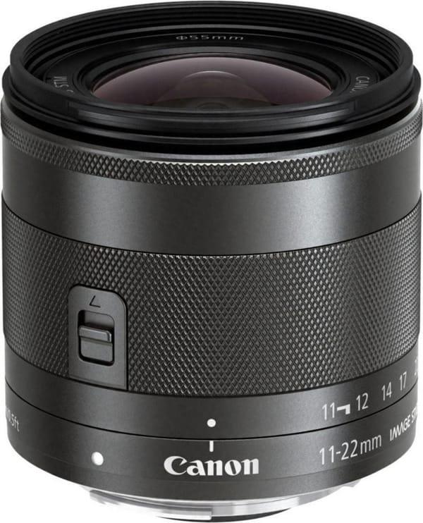 Wide-angle lens Canon EF-M 11-22mm f/4-5.6 IS STM Black (7568B005) photo 1