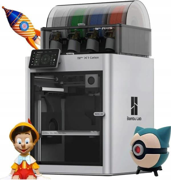 3D printer / 3D scanner Bambu Lab X1 Carbon Combo (PF001-P+SA001) photo 1