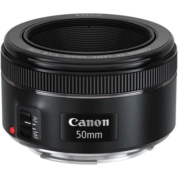 Standard lens Canon EF 50mm f/1.8 STM Black (0570C005) photo 1