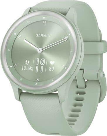Смарт-годинник Garmin Vivomove Sport Cool Mint Case and S. Band w. Silver Accents (010-02566-03) фото 1