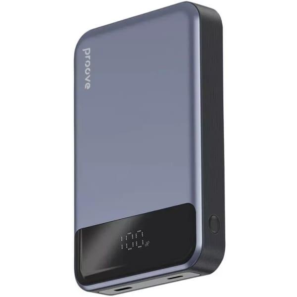 Зовнішній акумулятор (павербанк) Proove Hoodman Magnetic 10000mAh 20W Gray (PBH120010003) фото 1