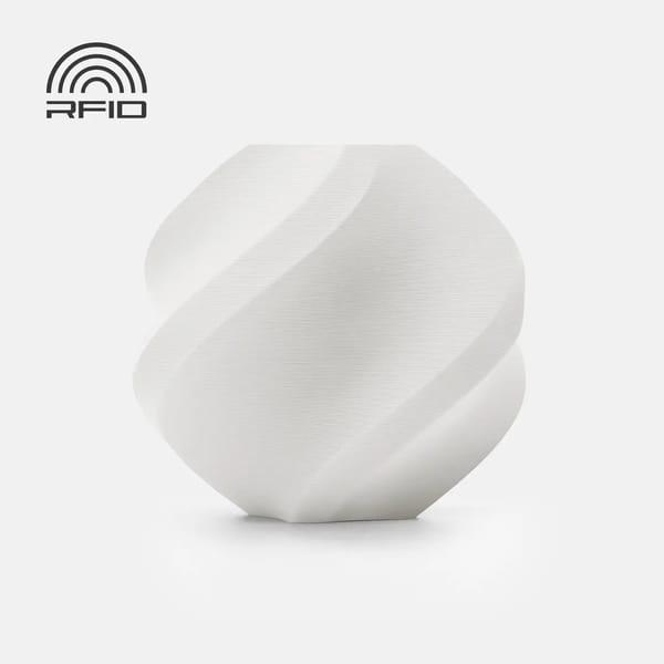 Filament with spool Bambu Lab PLA Matte 1kg Ivory White (11100) photo 1