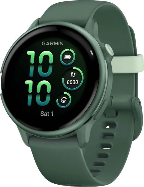 Смарт-годинники Garmin Vivoactive 6 Металічний Jasper Green with Jasper Green Band (010-02985-02/42) фото 1
